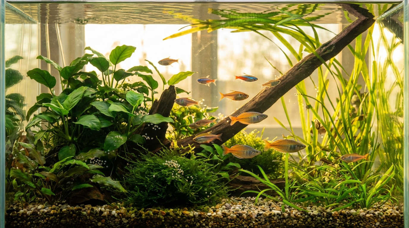 Cuidados Especiais para Peixes de Água Doce durante a Desova