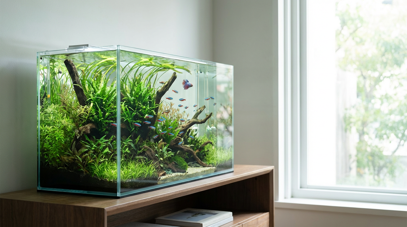 Como Montar um Terrário Aquático para Peixes: Guia Completo