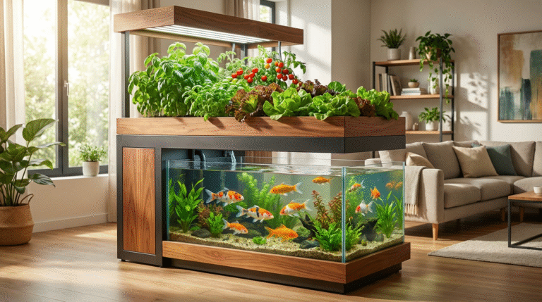 Os Benefícios da Aquaponia em Aquários Domésticos