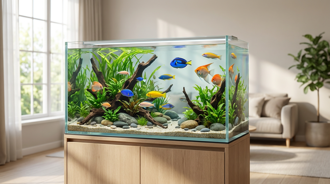 Como Manter um Aquário com Baixo Custo