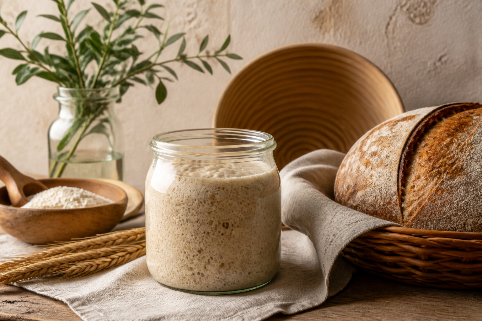 Fermento natural levain: o segredo do terroir no seu pão